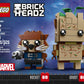 LEGO BrickHeadz Groot & Rocket Building Kit, Multicolor