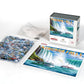 Boardwalk Niagara Falls 500 Piece Jigsaw Puzzle Scenic Waterfall Travel Puzzles with Premium Box, Gift for Adults and Family 16"x20"