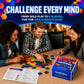 The Infinite Puzzle: Strategy Board Game for Familiy, Teens & Adults. 56 Hexagon Tiles for Solo or 1-8 Players. Travel-Friendly STEM Logic Game, 450