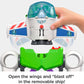 Fisher-Price Imaginext Preschool Toy Disney Pixar Toy Story Buzz Lightyear Robot Playset with Spaceship for Pretend Play Kids Ages 3+ Years