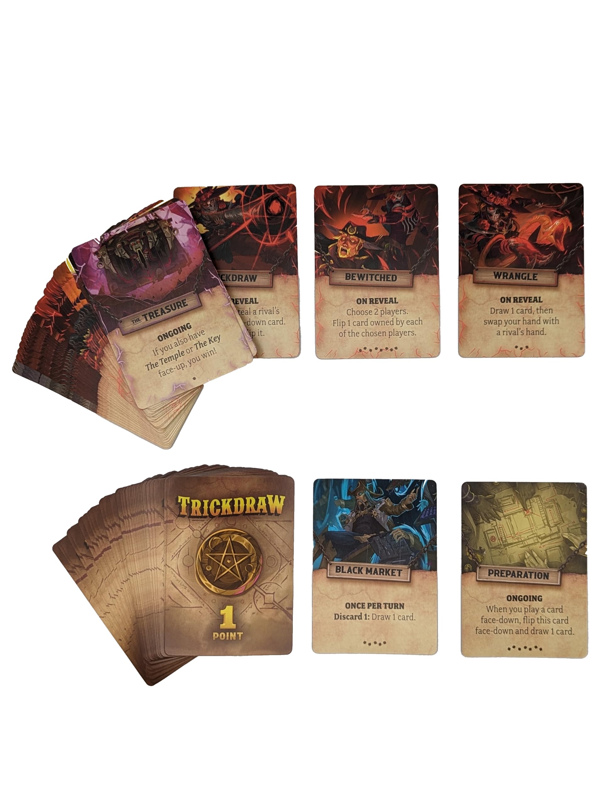 TRICKDRAW - Fast Paced Card Game, Magic Flippin' Cowboys! by Good Games Publishing, Strategy