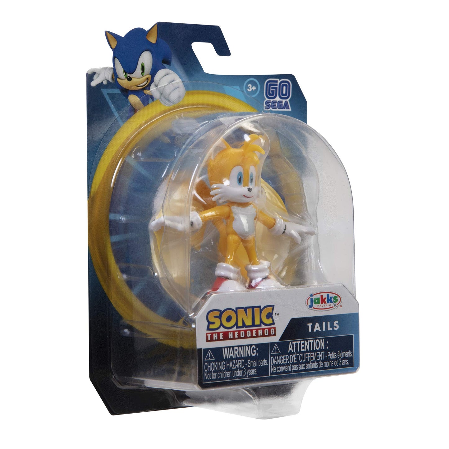 Sonic The Hedgehog 2020 Wave 3 Tails 2.5-Inch Mini Figure [Modern Version]