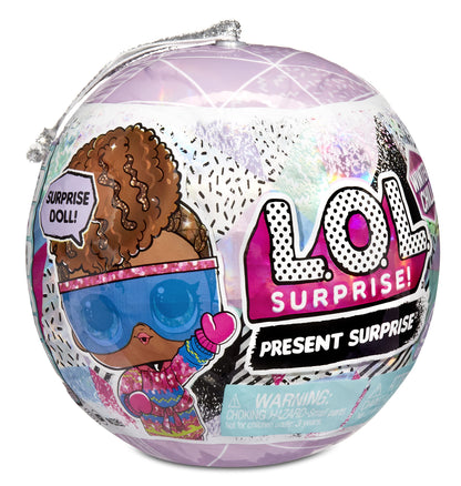 L.O.L. Surprise! Winter Chill Dolls with 8 Surprises Including Collectible Doll with Winter Fashion Outfits, Accessories, Holiday Ornament Ball - Gift