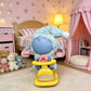 Miniature Furniture Accessories for Labubu 17cm Dolls, Swing Chair/Rocking Horse Compatible with 15cm/17cm Collectible Figures, No Doll (Rocking