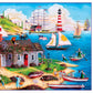 MasterPieces 300 Piece EZ Grip Jigsaw Puzzle - Painter's Point - 18"x24"