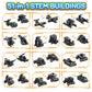 HISTOYE 51-in-1 Robot Building Kit for Kids Stem Building Toys Erector Set for Boys 8-12 Engineering Stem Projects Construction Building Blocks Toys