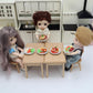 Mixed 5 Assorted Spaghetti and Steak Dollhouse Miniature Food,Tiny Food