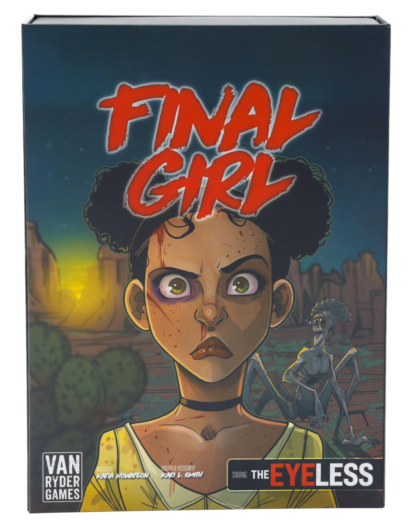 Van Ryder Games - Horror Board Game - Final Girl - Don't Make a Sound - Feature Film Box - Core Box Required - 1 Player - 20-60 Minutes Gameplay