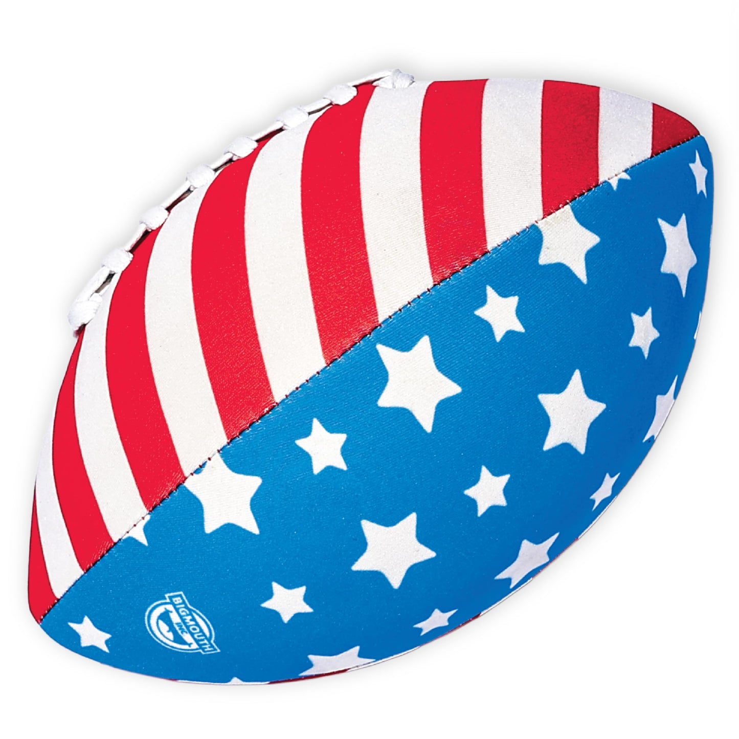 Star Spangled Splash Inflatable Water Football, Patriotic Red White Blue