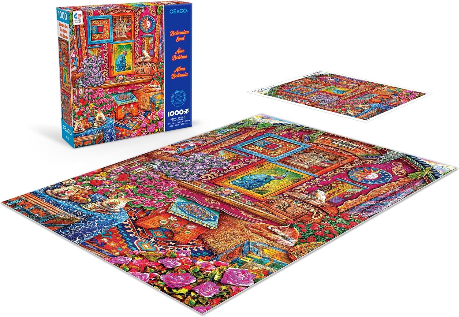 Ceaco - Michael Fishel - Bohemian Soul - 1000 Piece Jigsaw Puzzle