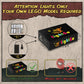 LightGo LED Lighting Kit Designed for Spider-Man's Mask Compatible with Lego 76285 Building Set - Not Include Model