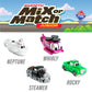 POPULAR PLAYTHINGS Magnetic Vehicles for Toddlers 1-3, Mix or Match Car Toys, Set of 4 Gift for Kids - Vehicles Junior 2
