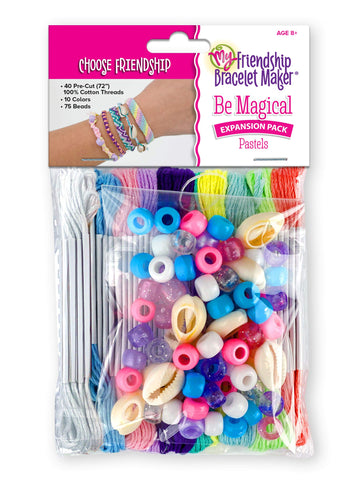 Choose Friendship, My Friendship Bracelet Maker Be Magical Expansion Pack, Makes 8-16 Bracelets