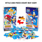 - Nintendo - Sonic The Hedgehog Puzzle for Kids Set - Sonic The Hedgehog Gift Bundle with 48 Pc Sonic Puzzle, Stickers, More | Sonic Puzzles for Kids