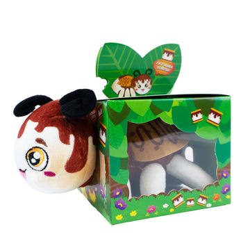 Snuggle Bugs (Firefly) - S’Mores Scented Plush Toy - Cute Firefly Stuffed Animal for Kids, Aromatherapy Gift, Soft Collectible Plush Bug, Cozy Stress