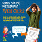 My Weird School Game Miss Bernard Is A Wild Card, Funny Educational Card Game for Kids and Family, Silly Sentence Building Game