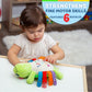 Buckle Toys - Belle Turtle - Learning Activity - Develop Motor Skills and Problem Solving - Counting and Color Recognition - Airplane Travel