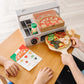 Melissa & Doug Top & Bake Wooden Pizza Counter, Kids Kitchen Playset with Play Food & Play Kitchen Accessories, Preschool Toys for Girls & Boys Ages