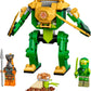LEGO NINJAGO Lloyd’s Ninja Mech Battle Action Figure Toy 71757 for Kids, Boys and Girls Ages 4 Plus with Snake Figure and Minifigure, Gifts