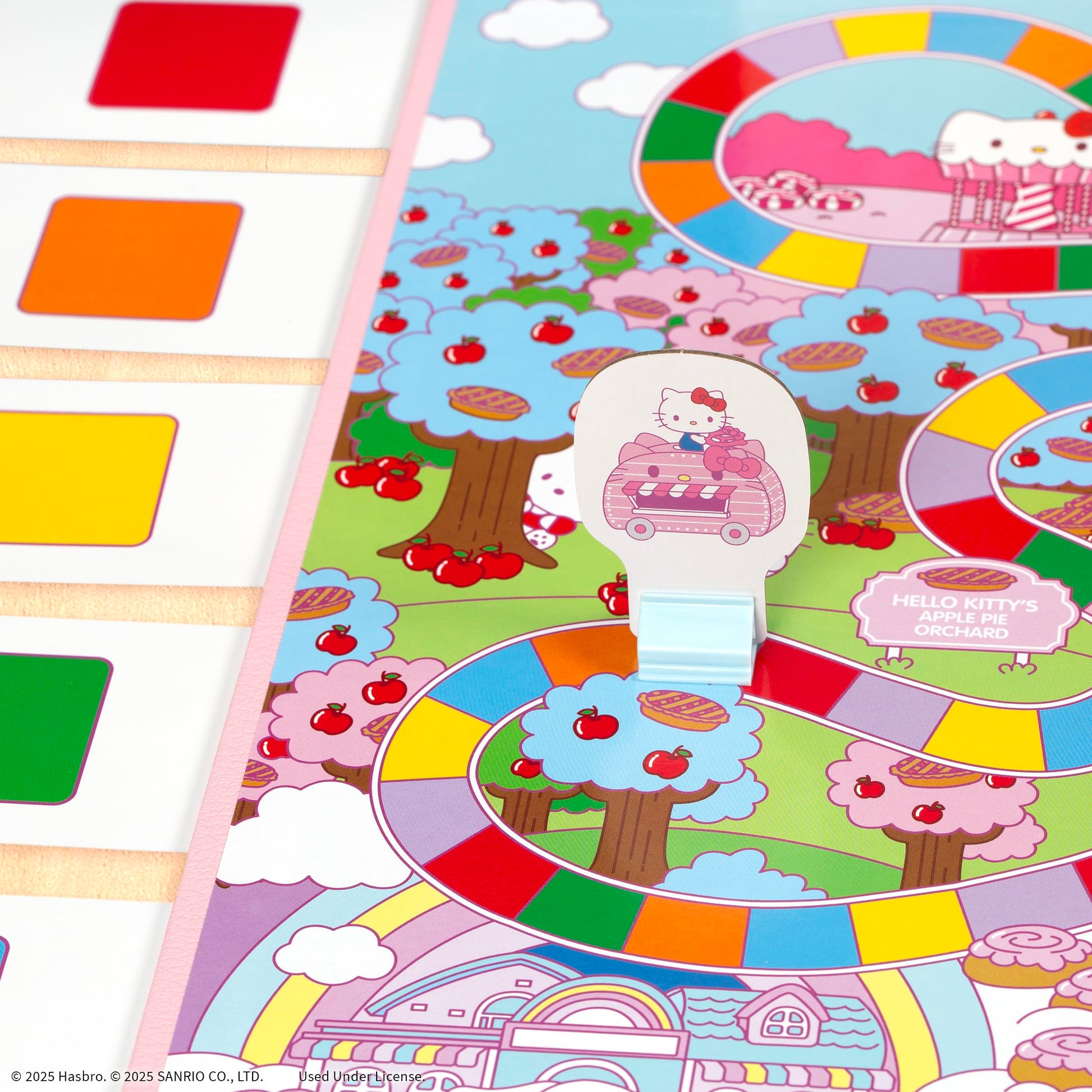 Candy Land: Hello Kitty & Friends Board Game, Play as Hello Kitty, My Melody, Cinnamoroll & Kuromi, Preschool & Family Board Game for Ages 5 +, 2-4