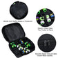 HUHYNN Carrying Case for 24 Monster Jam Trucks, Kid Toy Truck Storage and Organizer for Monster Jam Trucks, Holding for 1:64 Scale Monster Jam