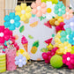 BCCSNNM 14PCS Daisy Balloons, Colorful Flower Balloons Party Decor