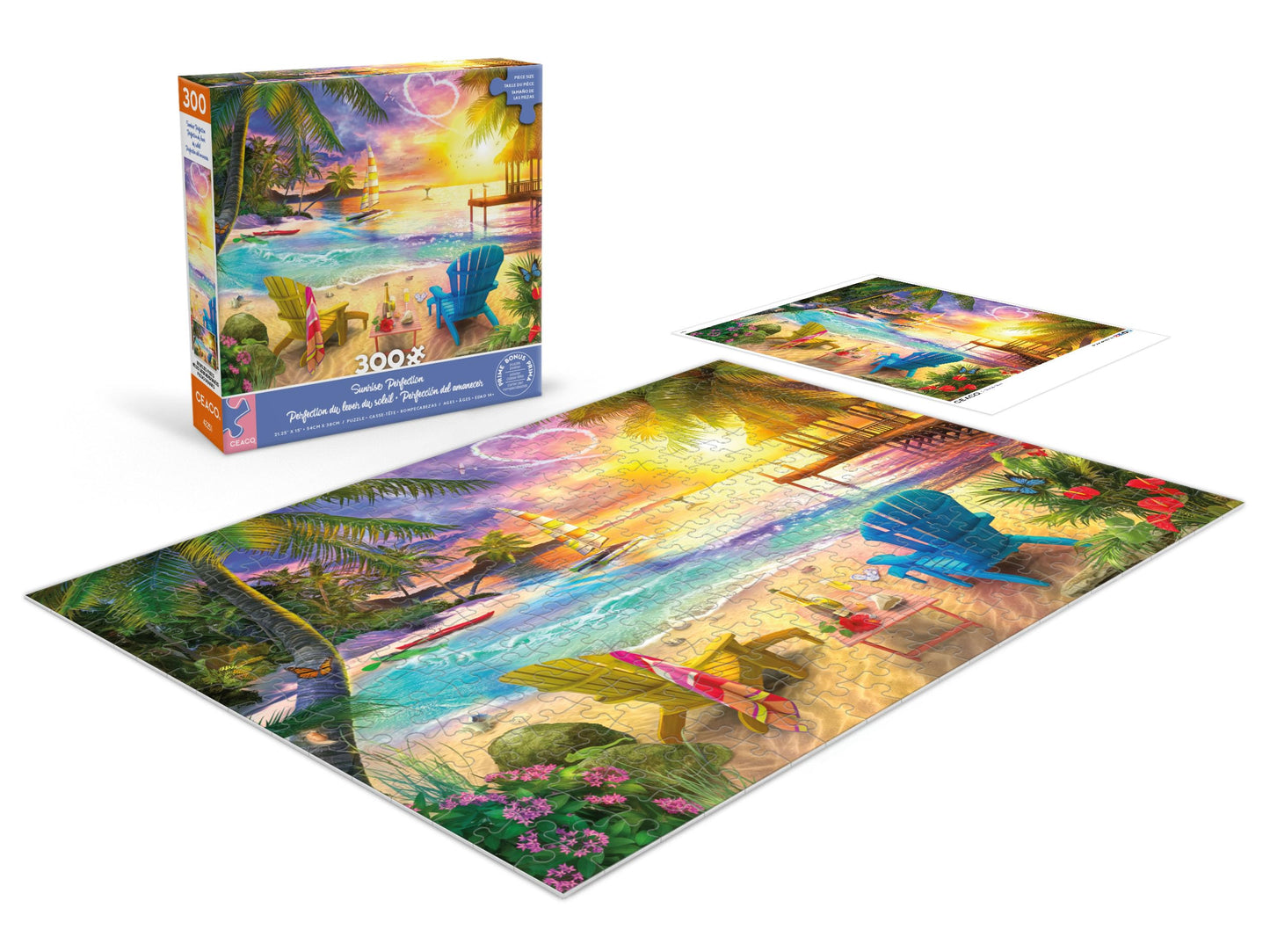 Ceaco - Great Seniors Kids Easy to Grip - 300 Large Piece Puzzle for Kids