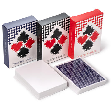 Apostrophe Games Blank Playing Cards - 162pcs Poker Cards (3 Packs of 54 Each) - Custom Card Deck for DIY Games & Prototyping