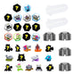 MrBeast Lab Swarms Battle Fusion Series Mega Lab Pack - Includes 14 Micro Beasts with Ultra Rare Hammerhead, 80+ to Collect, Stickers & Stackable