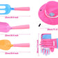 JOYIN 6 PC Kids Gardening Tools, Including Garden Tools Like Gardening Gloves, UV Protection Sun Hat, Shovel, Rake, and Trowel, Kids Backyard Outdoor