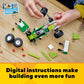 LEGO Creator 3 in 1 Off-Road Buggy, Transforms to 3 Different Construction Vehicles from Skid Loader Digger to ATV Car Toy to Off-Roader, Construction