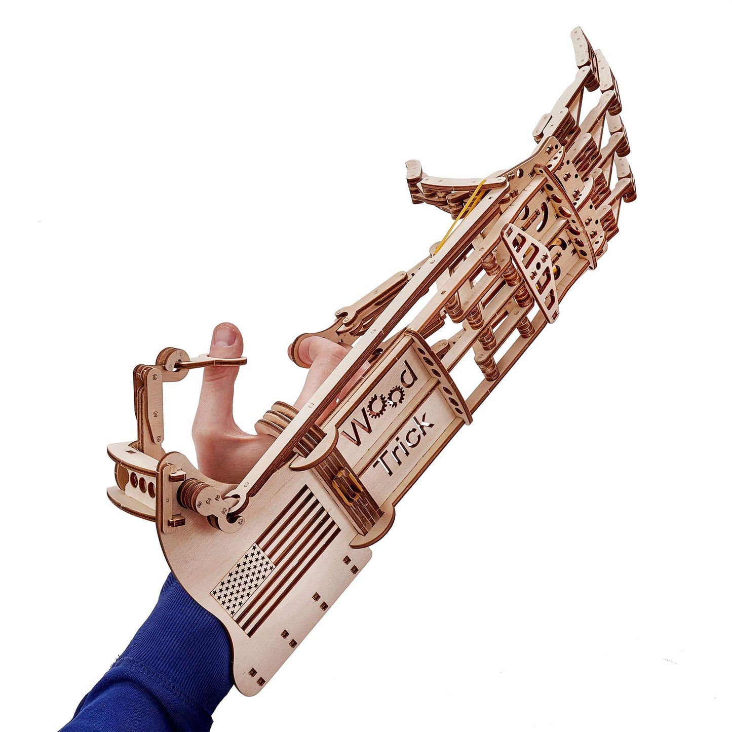 Wood Trick Robot Hand 3D Wooden Puzzles for Adults to Build