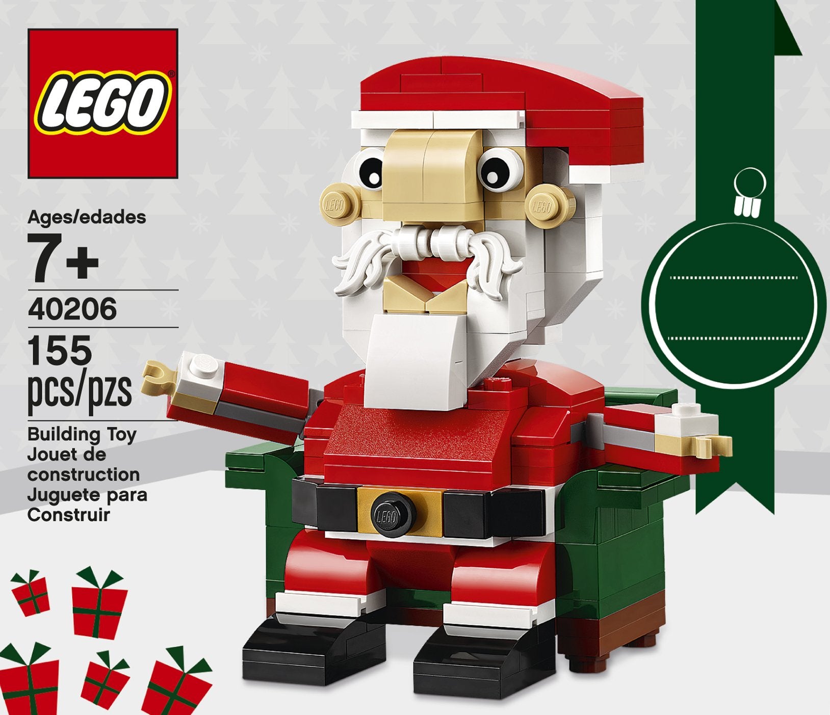 LEGO Bricks & More Santa 40206 Building Kit