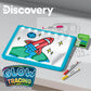 Discovery™ Glow Tracing Light-Up Art Tablet - Includes 10 Templates, 10 Blank Sheets, 6 Washable Markers| Writing Drawing Tablet for Kids| Craft Kit
