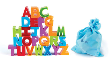 Learning Resources Letter Blocks - ABC Toddler Learning, Alphabet Puzzle, Learn to Read, Fine Motor Toys, Montessori, Preschool Classroom Must Haves