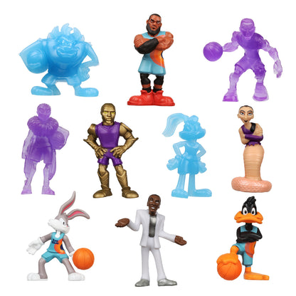Moose Toys Space Jam: A New Legacy - 2" Collectible 10 Pack Mini Figures with Basketball Bases | Amazon Exclusive, Multicolor (14616)