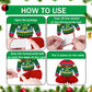 CUUSNNY 9 Pcs Ugly Sweater Party Decorations Honeycomb Centerpiece