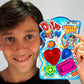 JA-RU Dive Fun Crystal Gems Diving Toys (1 Pack 4 Gems) Beach, Bath, & Pool Toys for Kids, Girls & Boys. Swimming Underwater Diving Activity Water