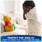 GUND Disney Peek-a-Boo Winnie the Pooh 11-Inch Musical Plush Toy for Babies