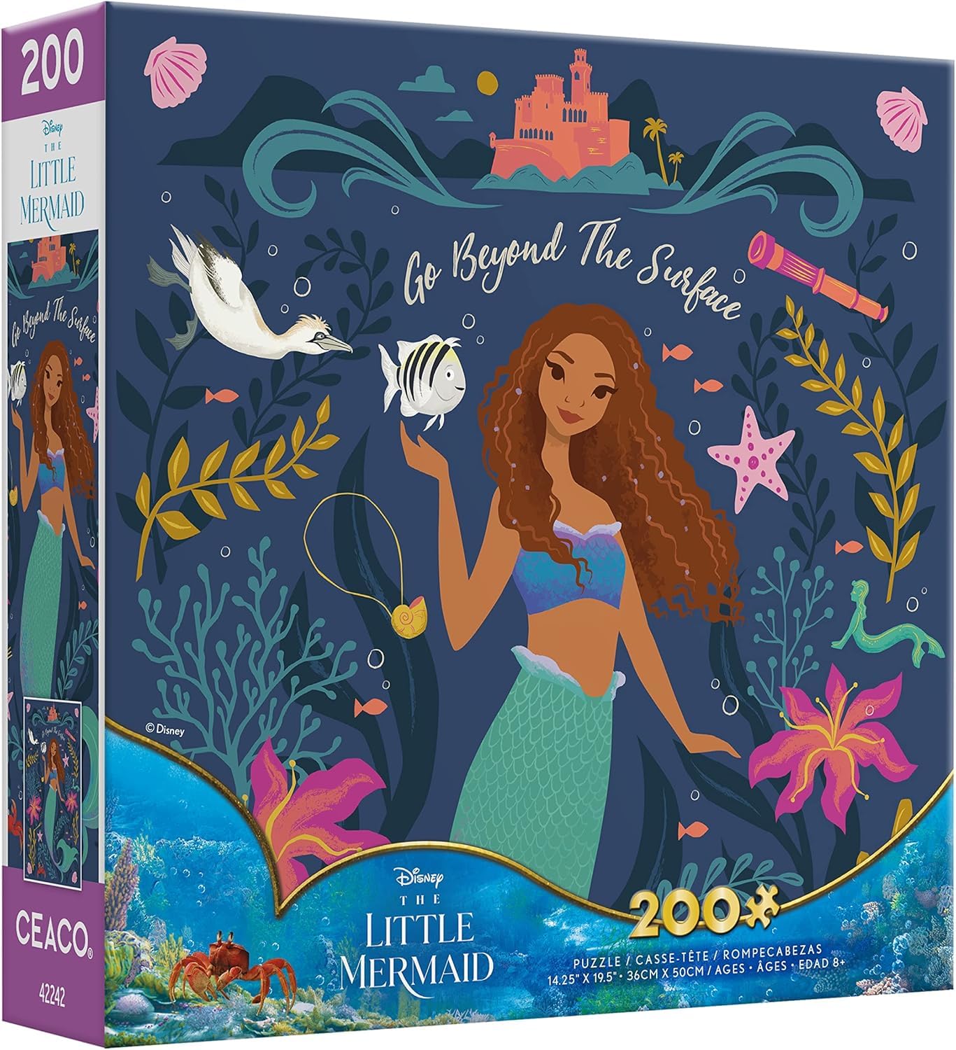 Ceaco - Disney Friends Live Action - 200 Piece Puzzle for Kids Ages 5+