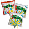 Eric Carle's The Very Hungry Caterpillar Mylar Balloons - 17"(Pack of 3) - Vibrant & Delightful Party Decor - Perfect for Celebrating Children's