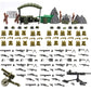 MAGMA BRICK War Equipment and Weapon in World War II Compatible with Building Block Brand Figure