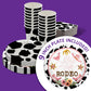 My First Rodeo Cow Girl Birthday Party Supplies - 64 Piece Girls Cow Print 1st Birthday Tableware Set Includes Large 9" Dinner Plates and 8" Dessert