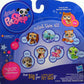 Littlest Pet Shop 2010 Assortment 'B' Series 1 Collectible Figure Cat & Iguana