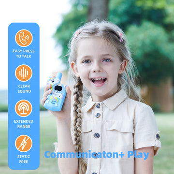 Toys for 3-12 Year Old Girls Boys,Walkie Talkies for Kids for Outdoor Hiking 2 Way Radio Gifts for 3-12 Year Old Boy Girl Halloween Birthday Gift