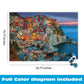 Buffalo Games - Cinque Terre Italy Coastal - 1000 Piece Puzzle for Adults