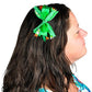 Rhode Island Novelty St Patricks Day Shamrock Irish Ribbon Headband Party Supplies (12 Per Order)