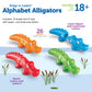 Learning Resources Snap-n-Learn Alphabet Alligators - Toddler Toys, Preschool ABC Activities, Fine Motor Skills, Alphabet Manipulatives, Phonetics and