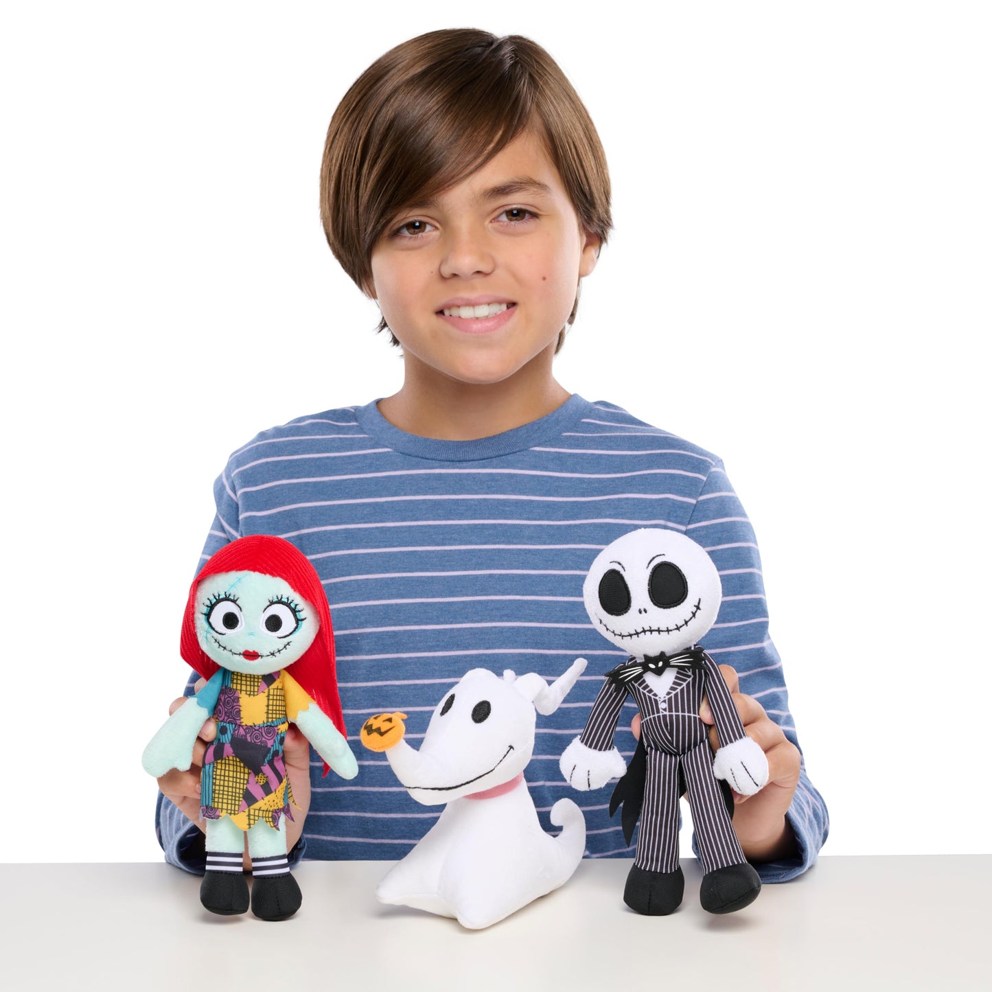 Disney Tim Burton's The Nightmare Before Christmas Small Plush 3-Pack Bundle, Plush Dolls, Kids Toys for Ages 3 Up by Just Play
