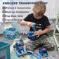 Take Apart Vehicle Magnetic Toy Transform Car Dinosaur Robot Building Tool